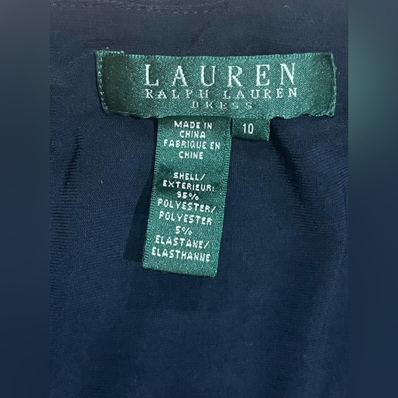 Ralph Lauren Midnight Blue Midi Dress - Picture 2 of 10